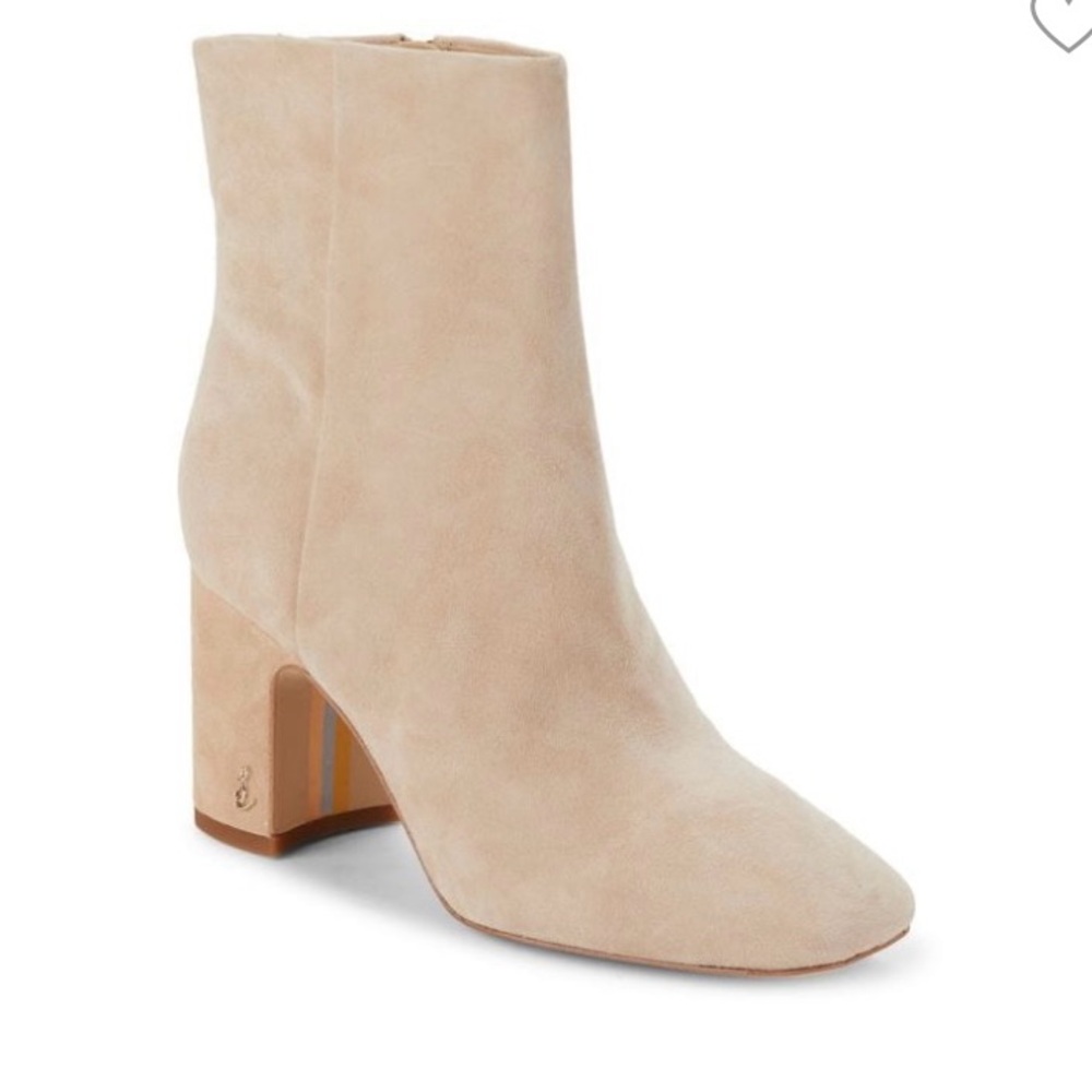 NWOT Sam Edelman Codie Ankle Bootie - Tan Suede